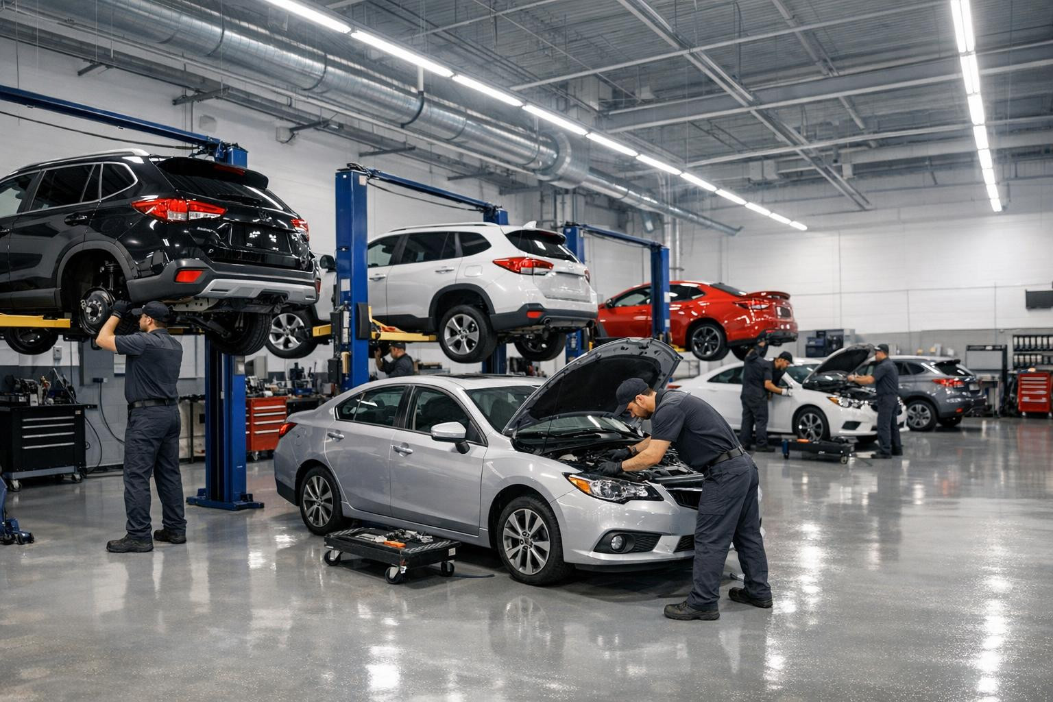 Täisteenus sõidukitele  ühendab usaldusväärse mootorsõidukite remonti, täpse sõiduki diagnostika ja regulaarselt teostatava hoolduse, et hoida auto töökorras, t