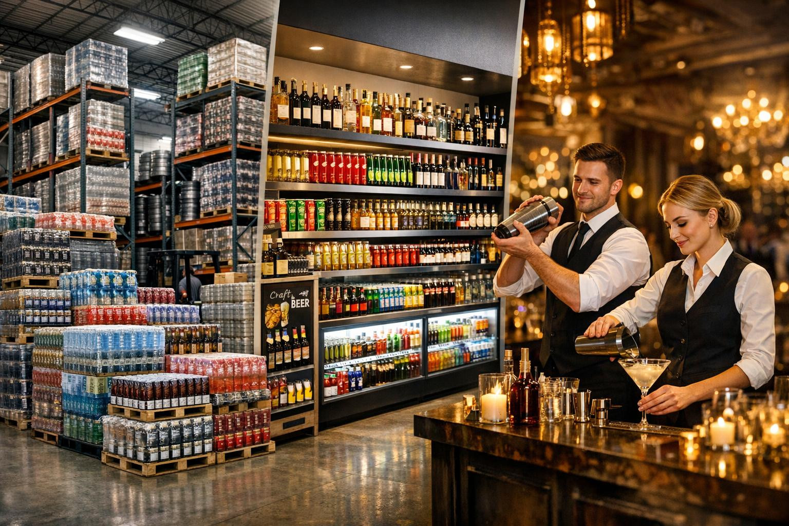 Täisteenused joogile  koondavad joogikaubanduse, jaemüügi, laoseisu haldamise, baariteenuse ja logistika ühtseks, tulemustele orienteeritud lahenduseks. Ühendat