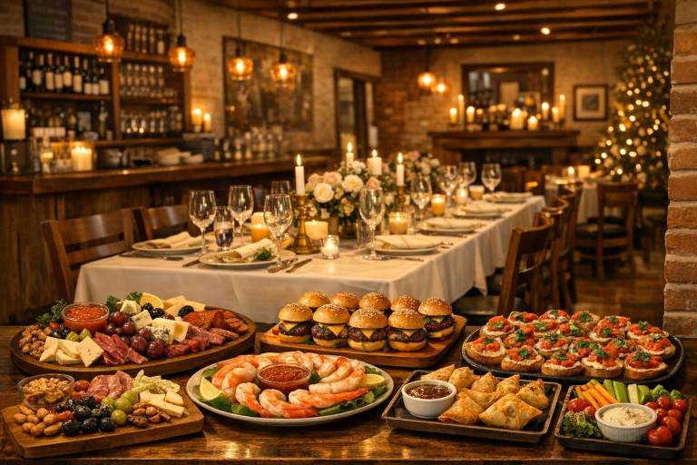 Täisteenust restoran ja catering Paldiski piirkonnas — mugav ürituse toitlustus, lauakatmine ja peovaagen