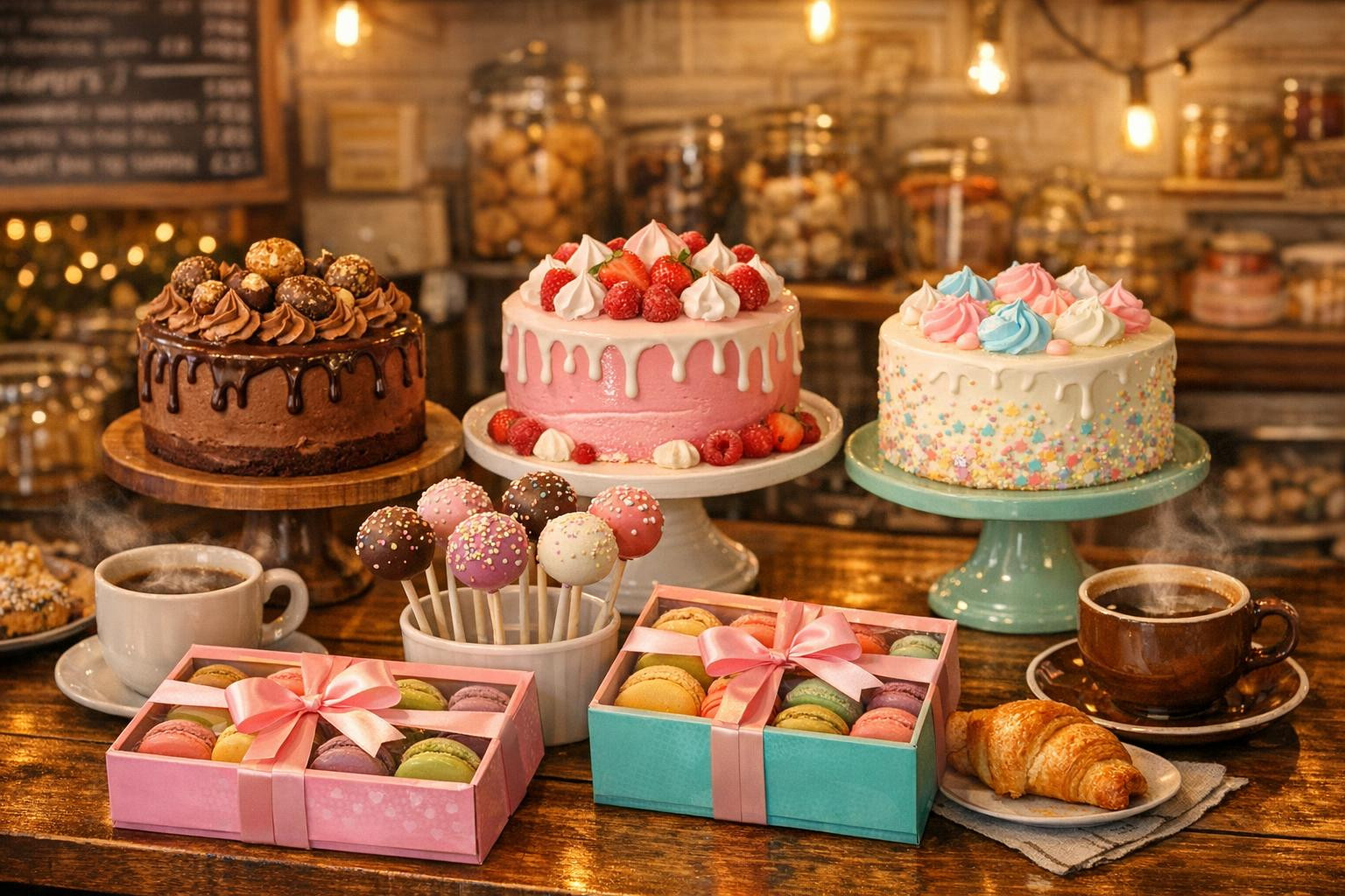 A tasty and comfortable solution for parties, gifts and quick coffee breaks     Tallinn cake cottage  combines the tradition of handmade bakery and modern servi