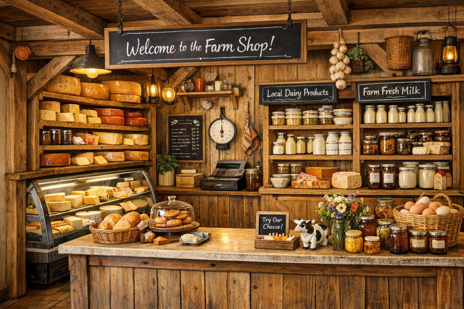 Talu pood  toob lauale maitsvaid, värskeid juustusid ja teisi piimatooteid otse tootjalt, kombineerides kohaliku poe soojust ja veebipoe mugavust. Lihtne tellim