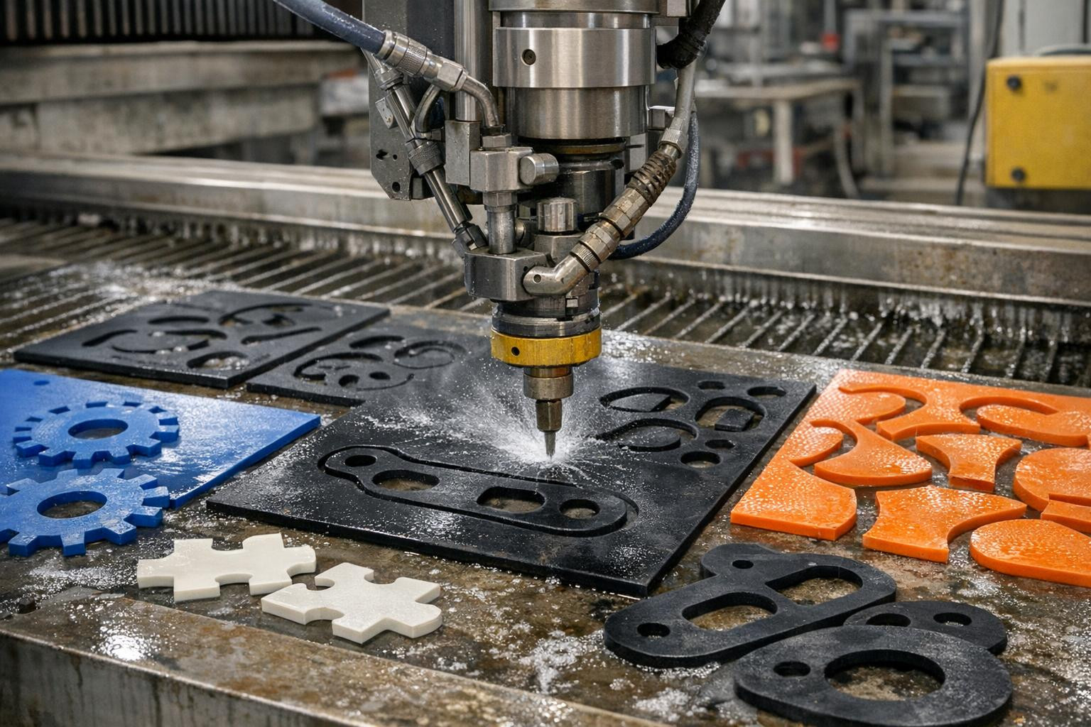 Kiire, täpne ja kohandatav lõikusteenus lehtkummile ja plastile
Täpselõikusega valmistamine tagab kõrge mõõtmete täpsuse ja puhta serva ilma termiliste deformat