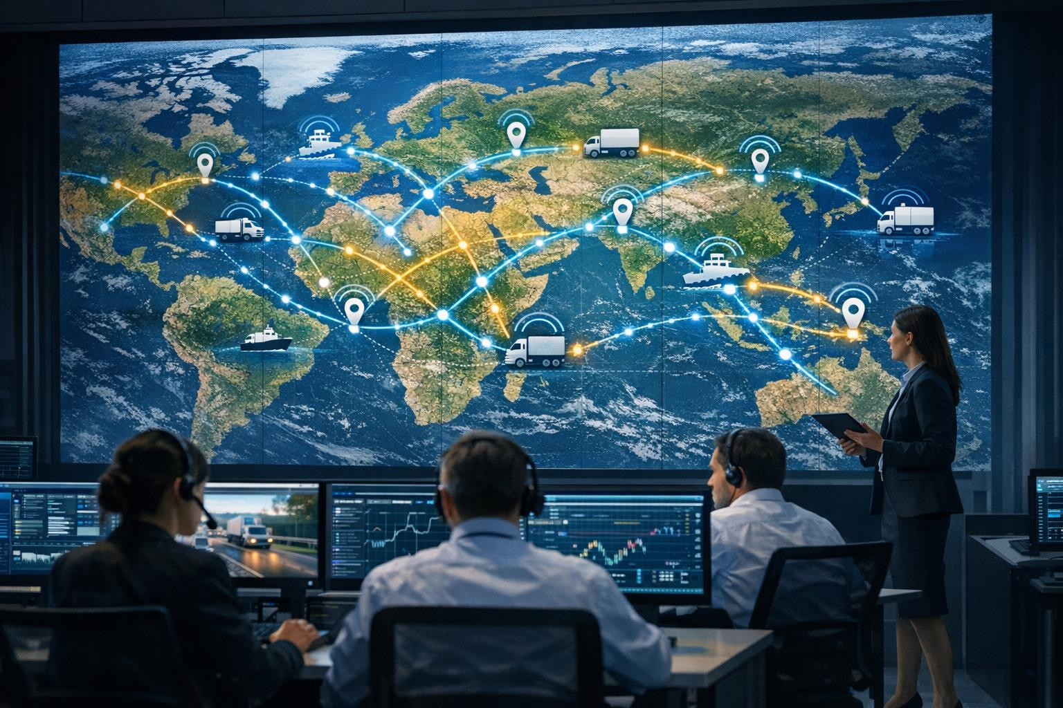 Täpne tarneplaneerimine  ja nutikas  marsruutide planeerimine  muudavad logistika lihtsaks: kulud vähenevad, tarneajad lühenevad ja tarneahela nähtavus suureneb