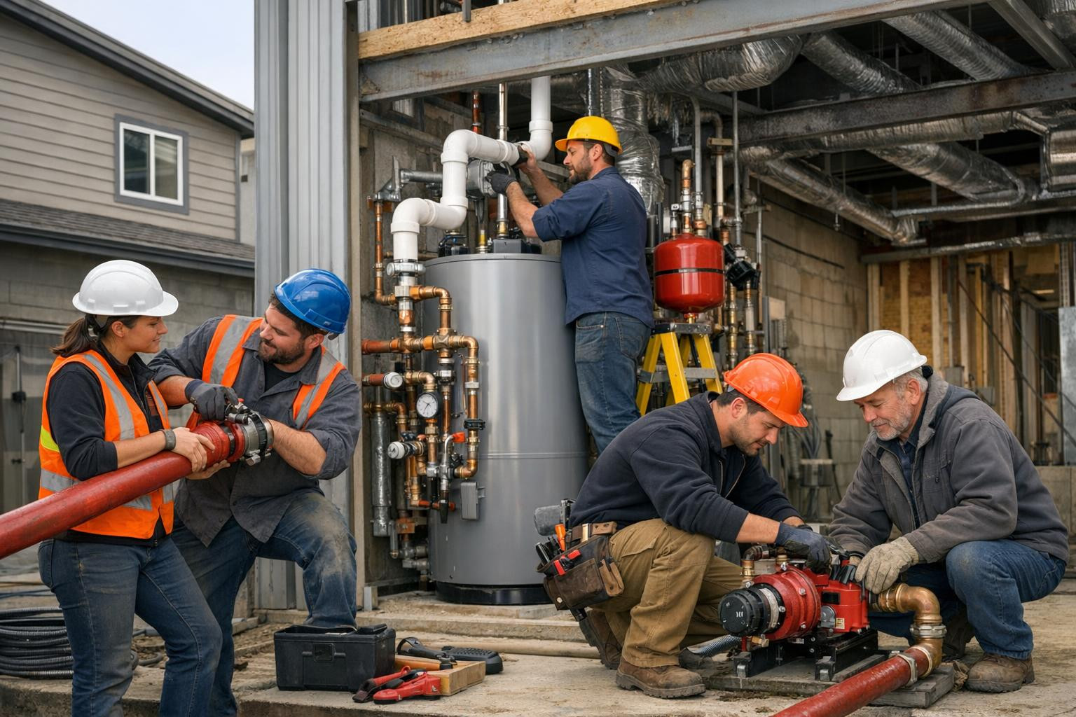 Tartu-põhised torustike ja kütte lahendused ühendavad tehnilise projekteerimise, kvaliteetse varustuse ning täpse paigalduse surveõhu-, lämmastiku-, vaakumi- ja