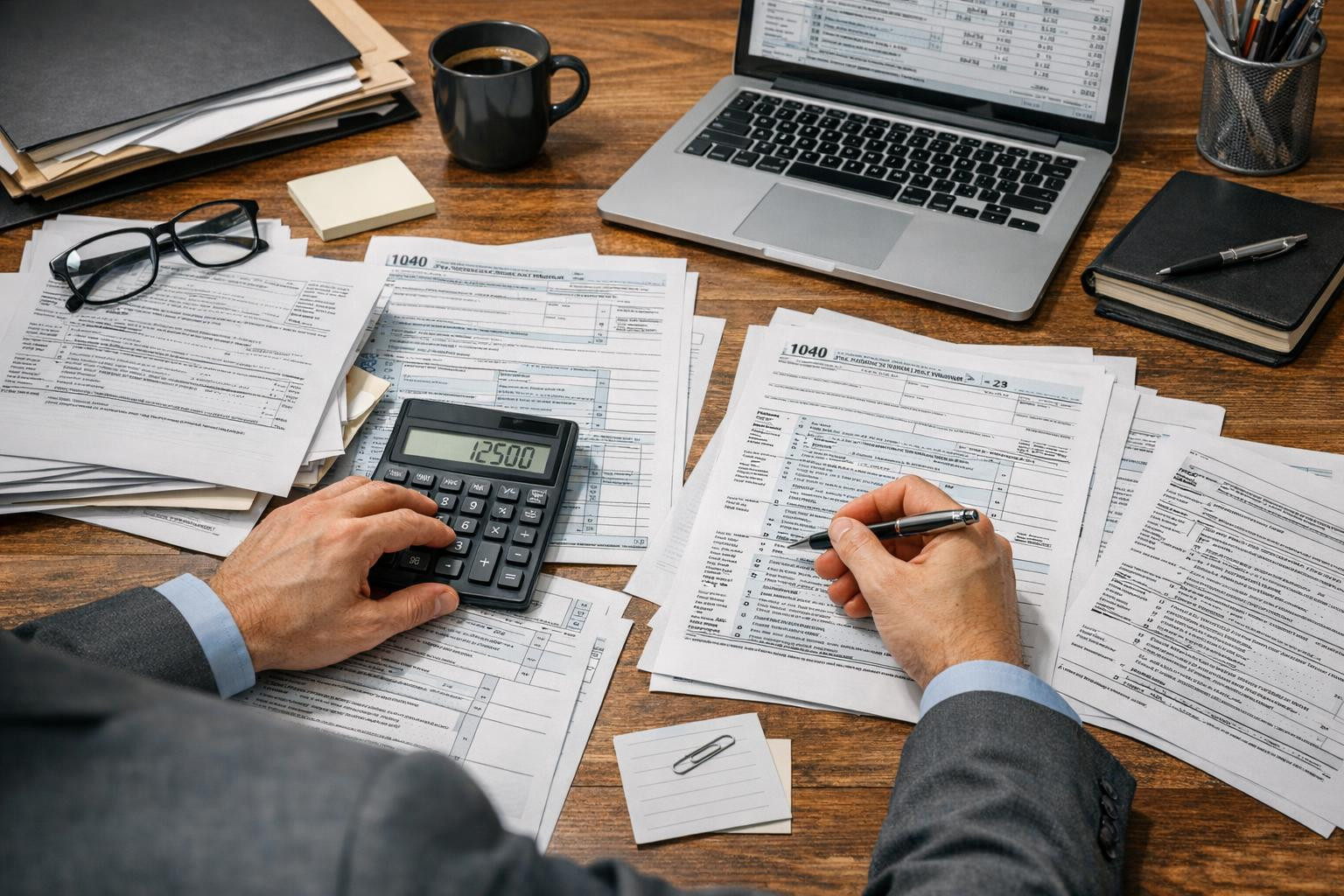 Tax calculation and the preparation of declarations   < Precise tax calculation  and timely  tax declarations  are critical for business: they avoid fines, e