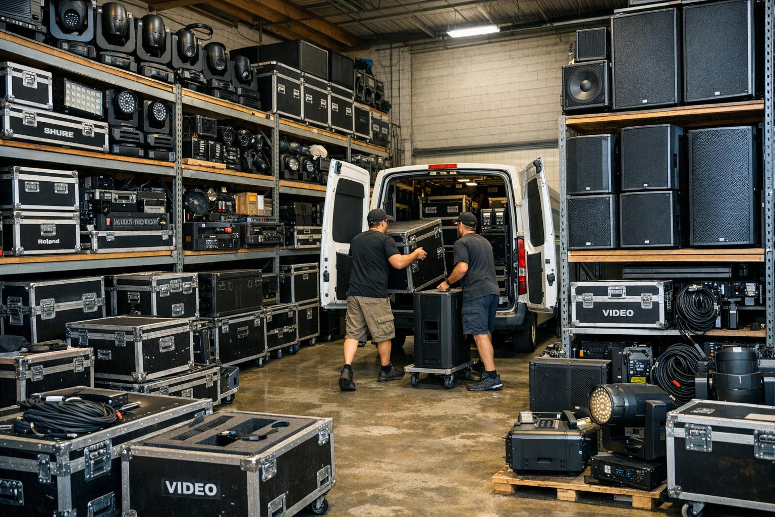 Technika rent  and  AV rent  offers professional sound, lighting and video techniques that change the experience that can be remembered from each event. The ser