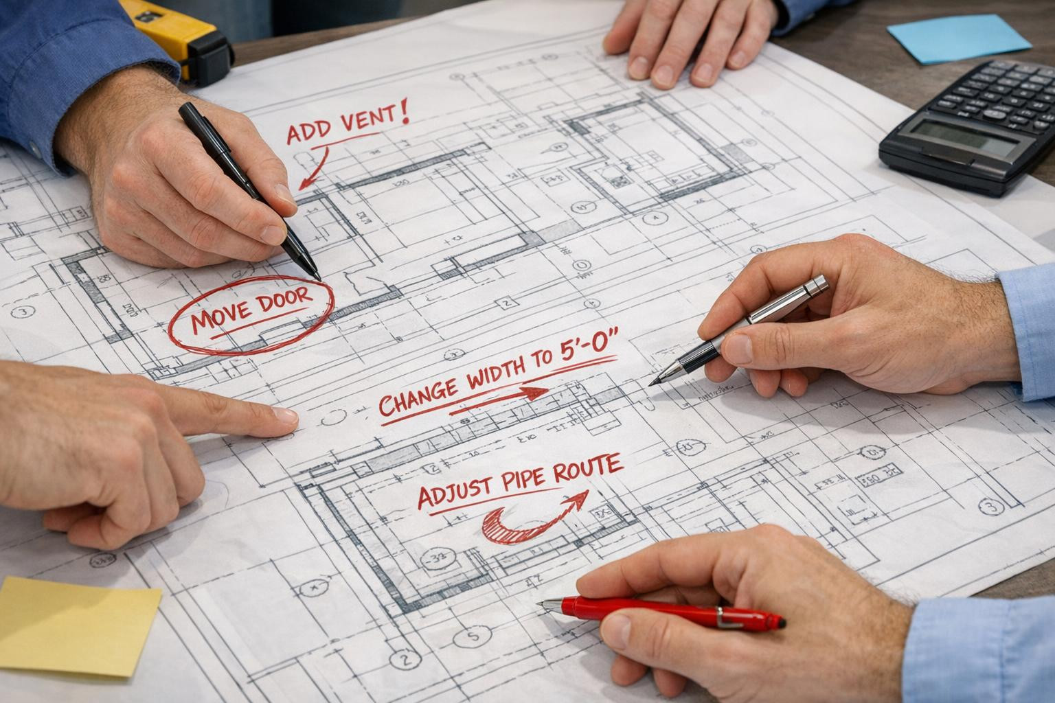 Clear overview and firm compliance    < The technical expertise of the construction project   provides detailed documentation and project control to ensure t