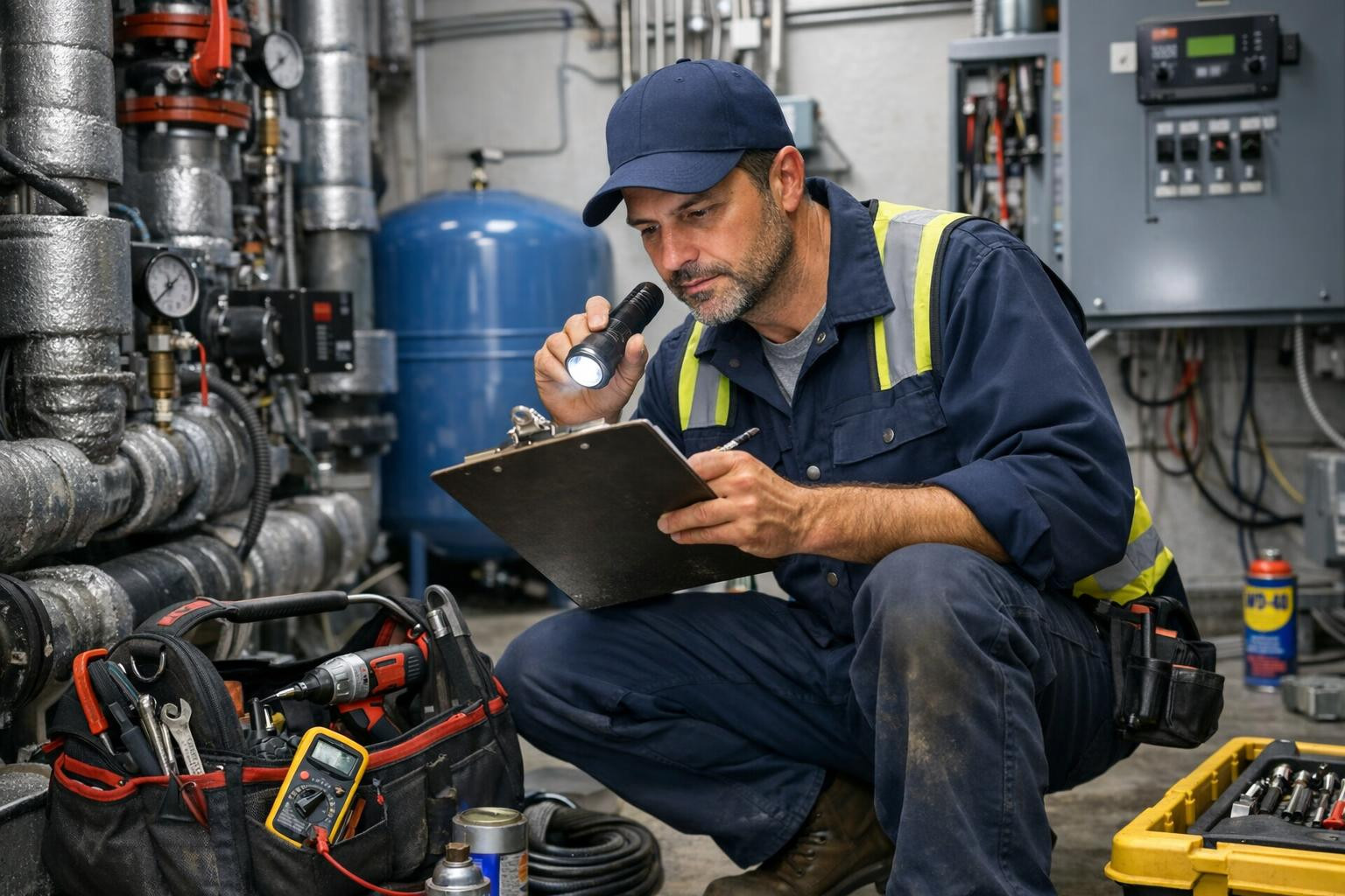 Technical maintenance  ensures the reliability of building systems through regular preventive maintenance and rapid repair services that reduce the risk of malf