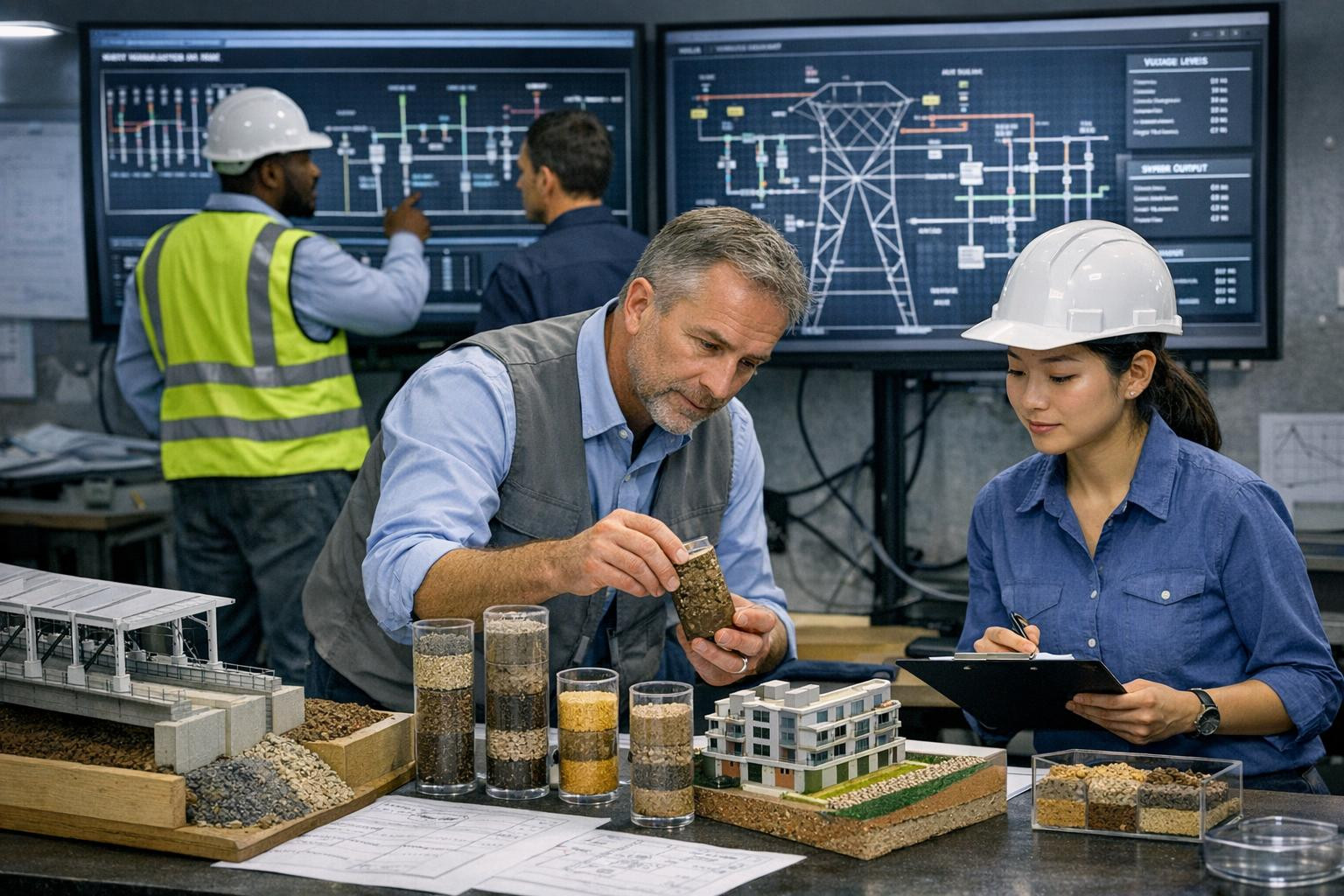 Security, safety and long-term profitability  will shape the success of any construction and infrastructure project. Precise calculations, proper geotechnical a