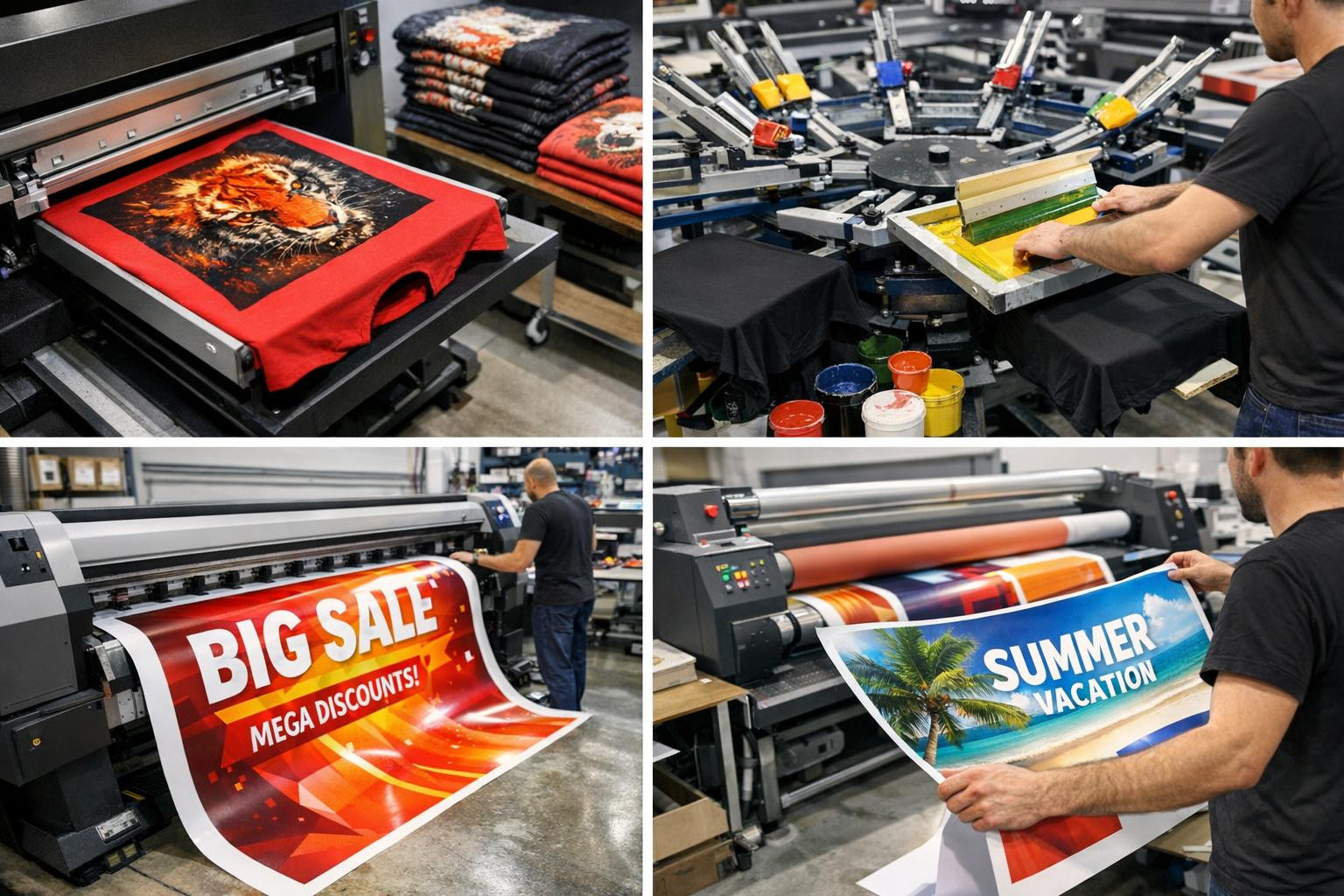 Professionaalsed trükilahendused ühendavad tipptasemel seadmed, vastupidavad trükivärvid ja sujuva tootmisprotsessi, et tagada silmapaistvad tulemused igas mahu