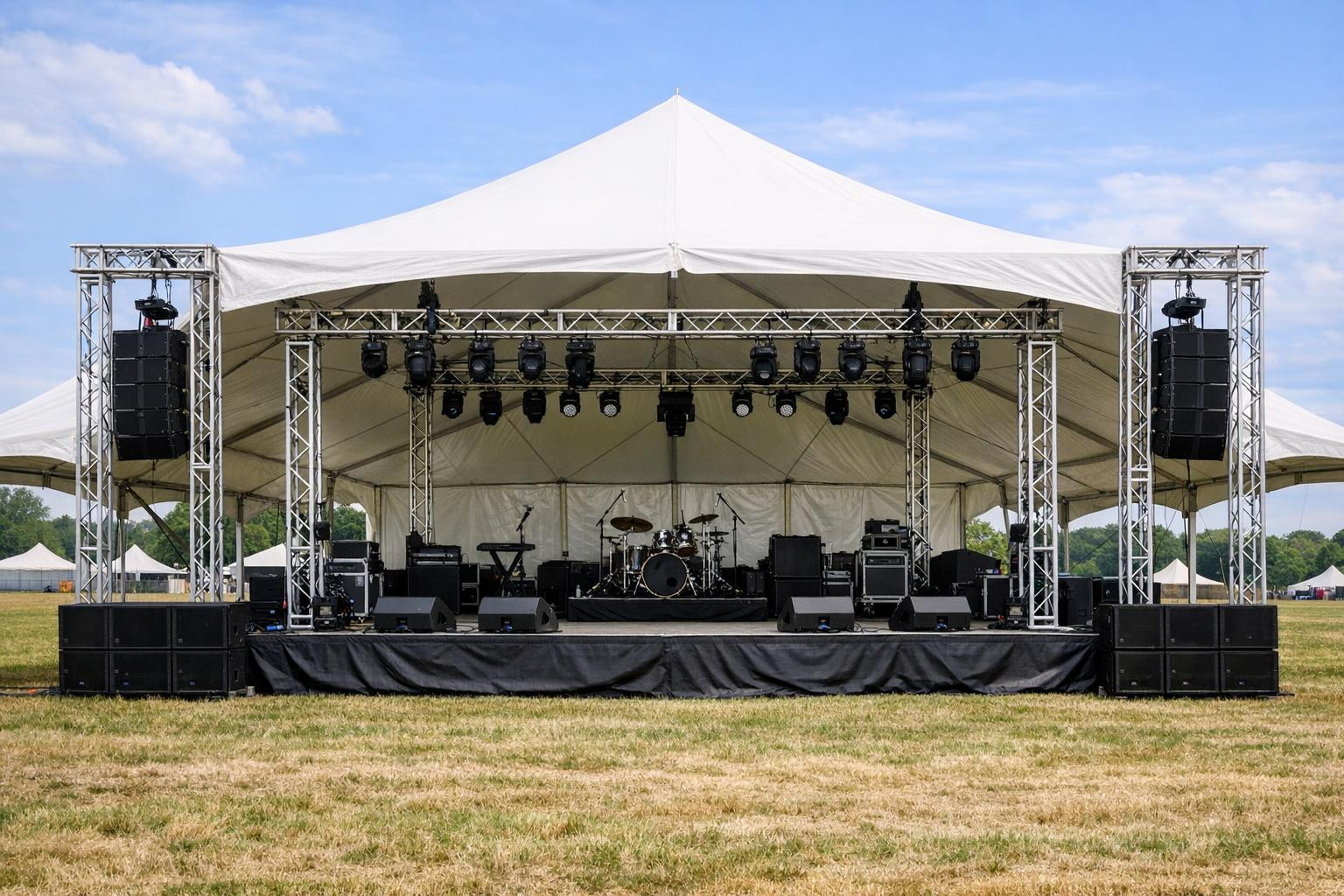 English, stage, floor coverings and trousers  provide an opportunity to create a safe, professional and visually influential event environment, regardless of si