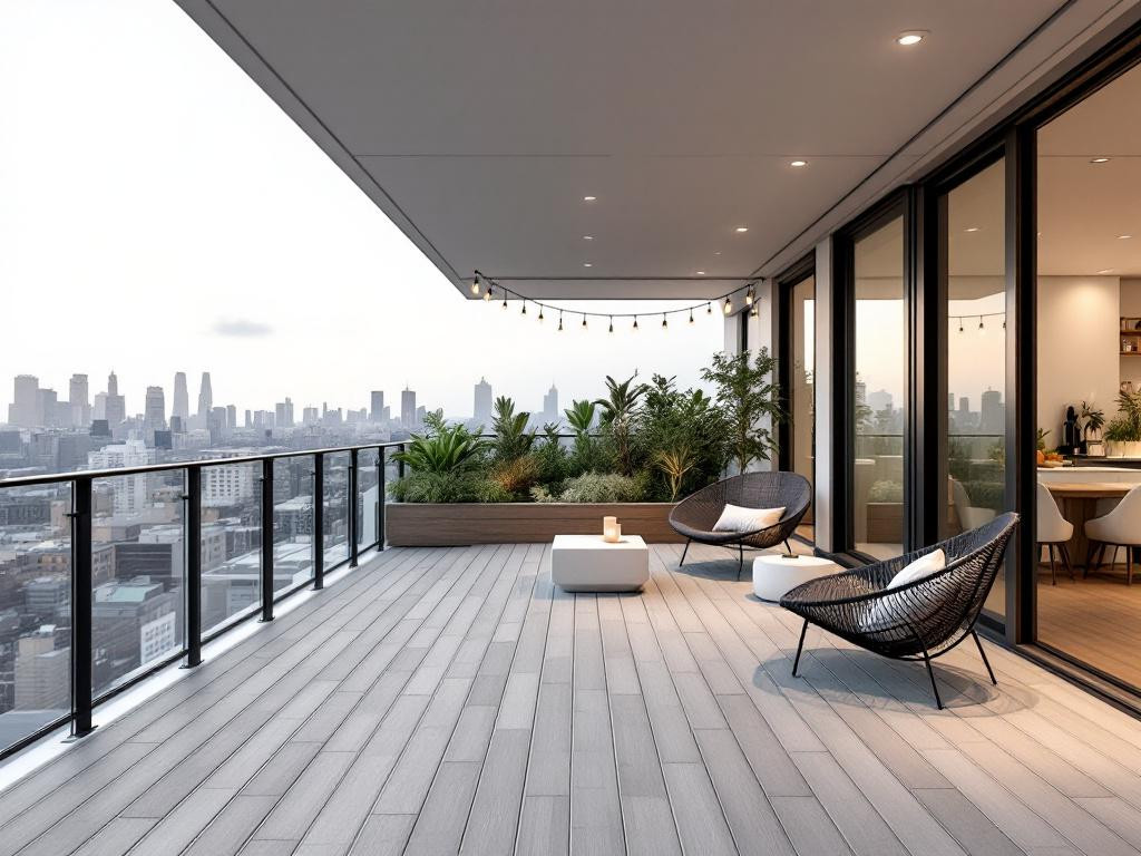 Resistant and careless exterior finishing     Imagic resistant WPC-terrace table  and  modular terrace plates  offer a long-term, low-maintenance solution for t