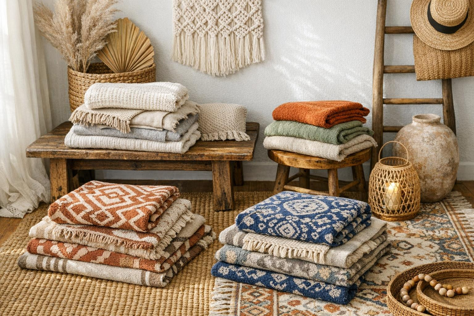 Add depth and calling     Coats ,  pads ,  linen textiles  and  pledid  is the easiest way to change the atmosphere of the home: they soften acoustics, define z