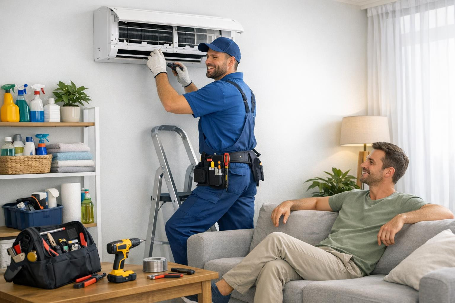 Mugavam ja tervislikum sise­kliima, mis töötab murevabalt 
  Kliimaseadmete müük ,  kliimaseadmete hooldus  ja  kliimaseadmete remont  ühes usaldusväärses lahen