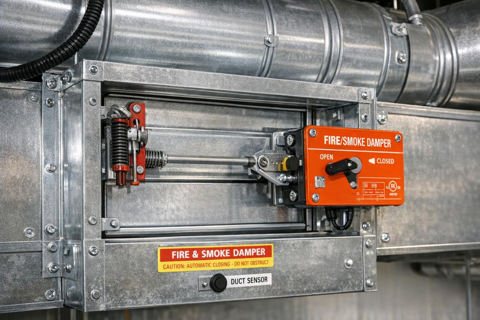 Mis on tule- ja suitsukontroll?   Tule- ja suitsukontroll  on integreeritud tuleturvalahenduste süsteem, mis kasutab tulesulgureid ja suitsuklappe ventilatsioon