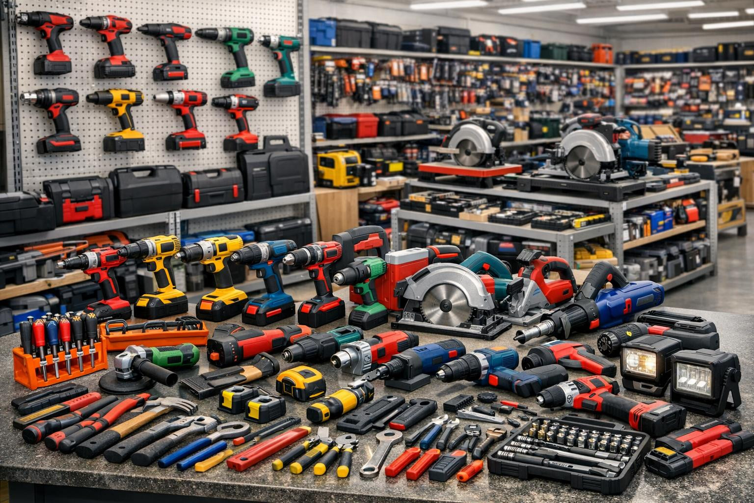 The tool shop offers a wide and carefully curated selection that supports both professional masters and home enthusiasts. The selection includes top-level   bat