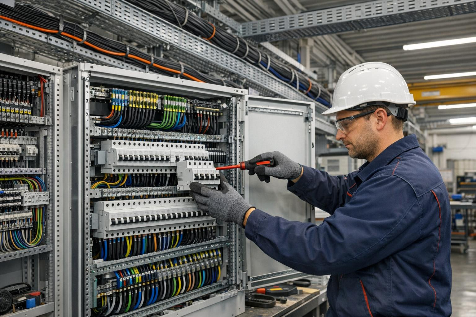 Tõhus ja turvaline tööstuse paigaldus teie tootmise jaoks 
  Tööstuslike elektriseadmete paigaldus  tagab, et tootmisliinid töötavad järjepidevalt, vastavad ohu