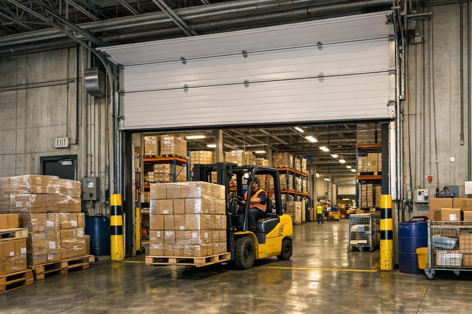 Tööstusuksed  tagavad sujuva logistika ja tööprotsesside läbimise isegi kõige intensiivsemates tingimustes. Valmis vastama suurtele avadele ja pidevale kasutuse