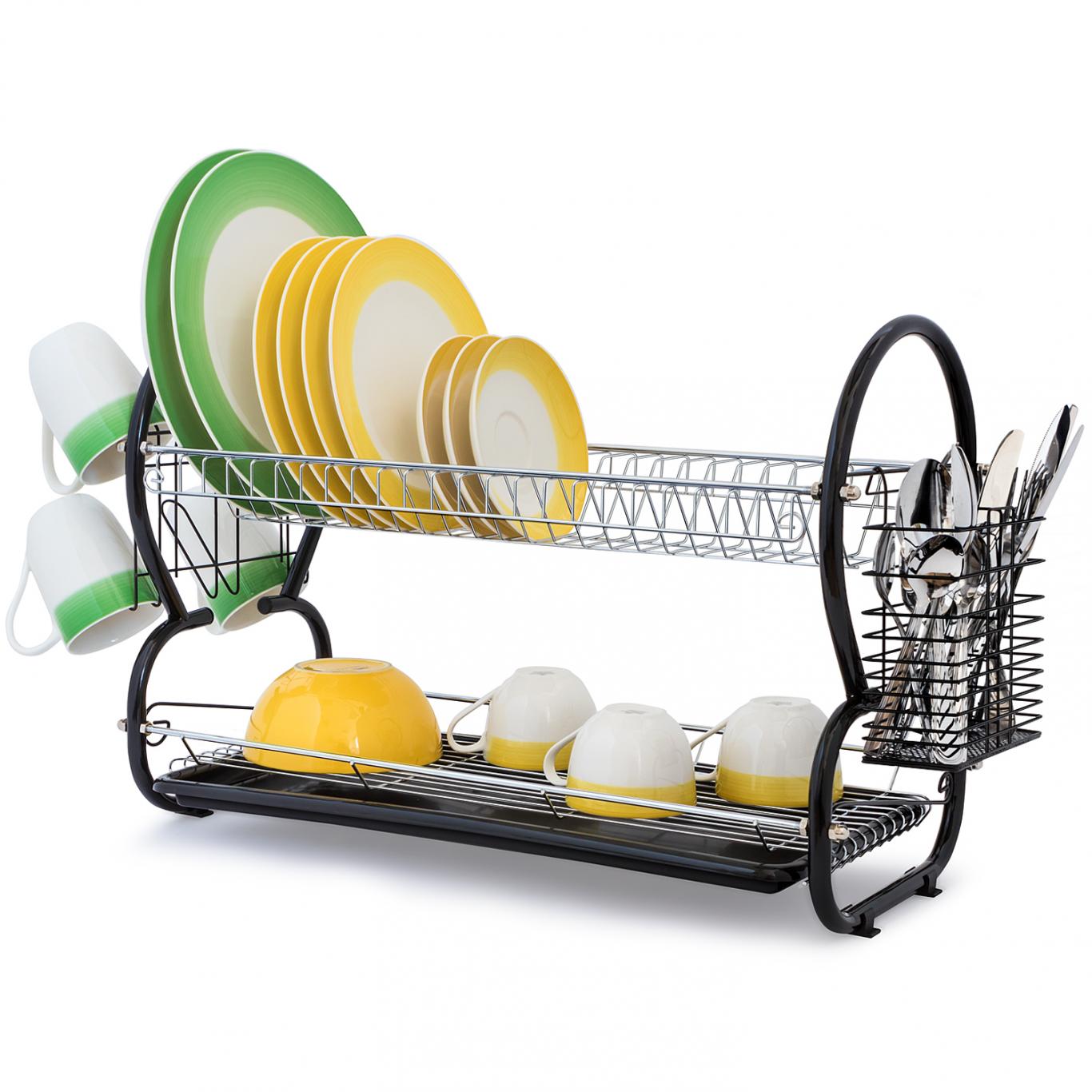 The choice of a best dish drainer depends on several requirements, and the size of your kitchen is one of them. There are many various options for both spacious