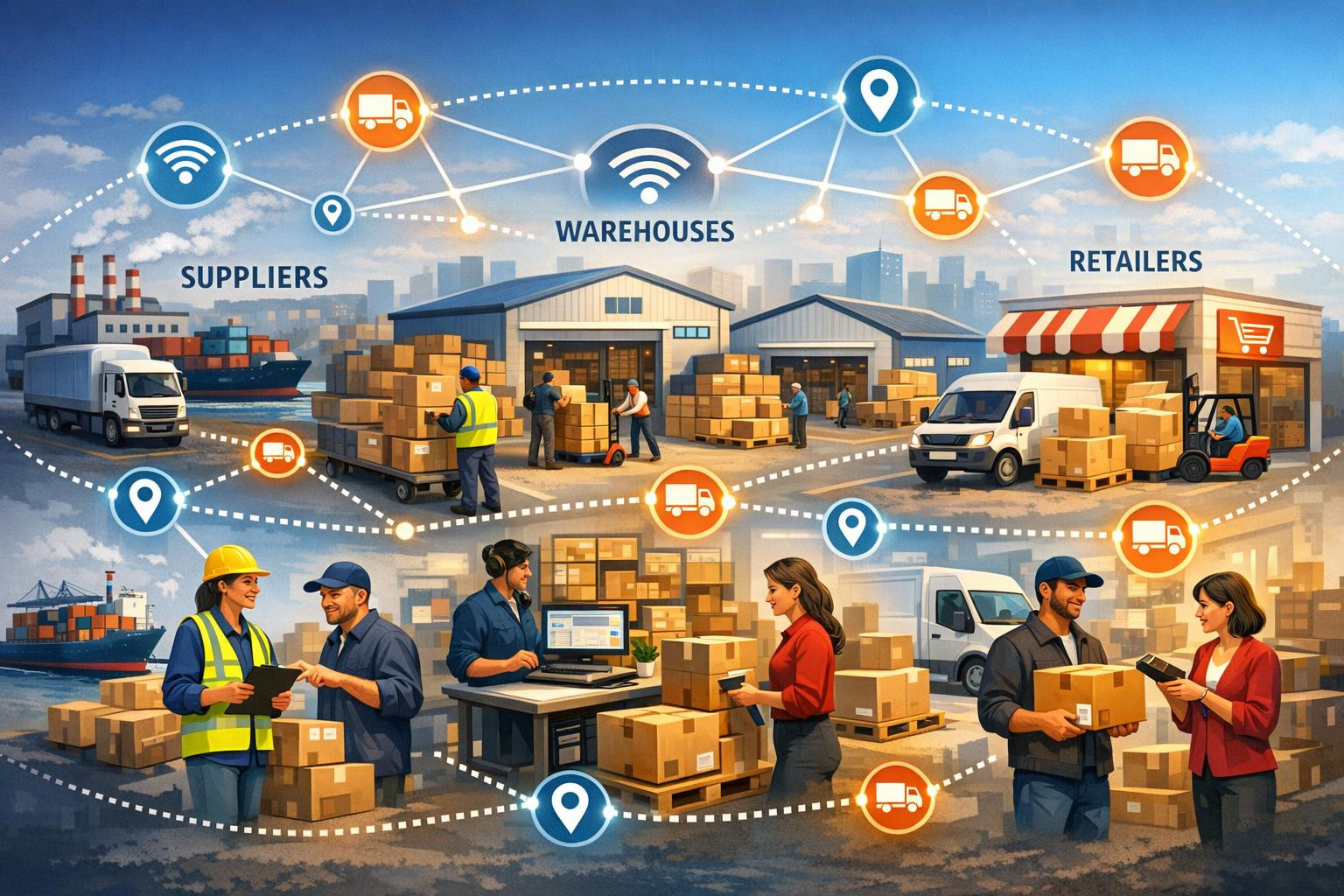 Trade brokering  offers comprehensive and effective solutions for the brokering of goods: connecting suppliers, wholesalers and retail chains and organizing mar