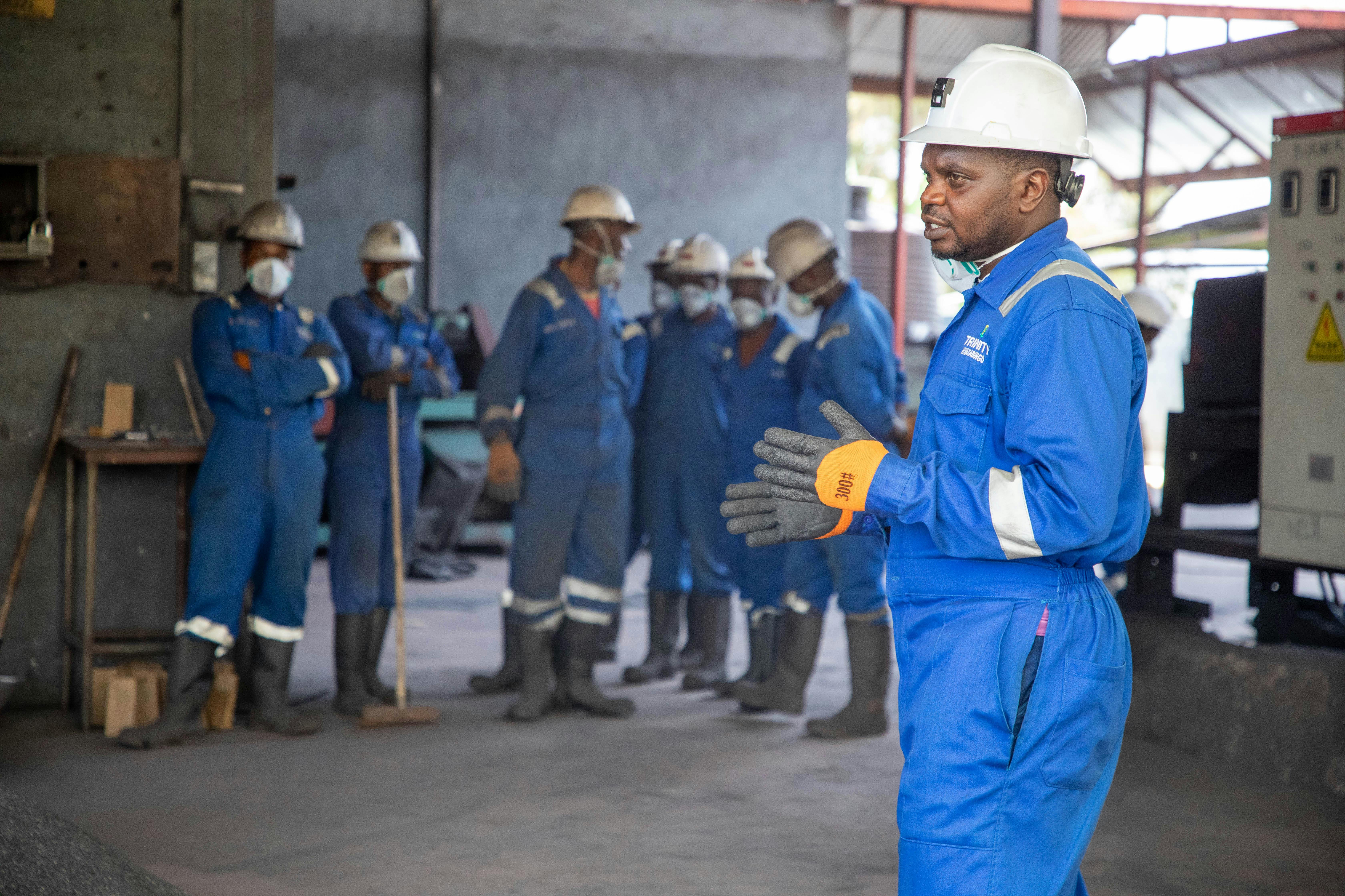 The training centre  prepares candidates for specific industrial roles and improves the suitability of employees to work processes. Focusing on practical traini