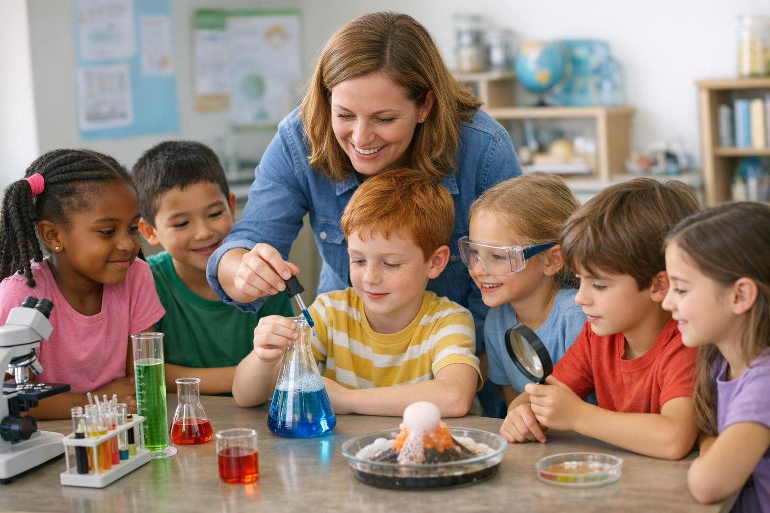 Study hours for practical learning and STEM-interest   Study hours  offer hands-on tests and supervised tasks that support the objectives of the curriculum and 
