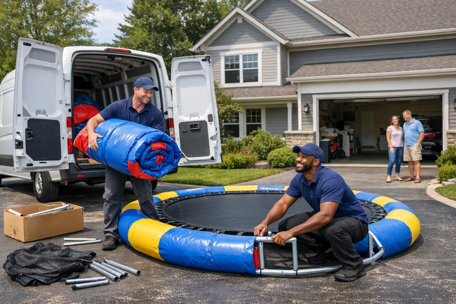 Delivering   and professional  installation  ensure that each event, work area or campaign begins on time and without undue effort. Installation shall be made b