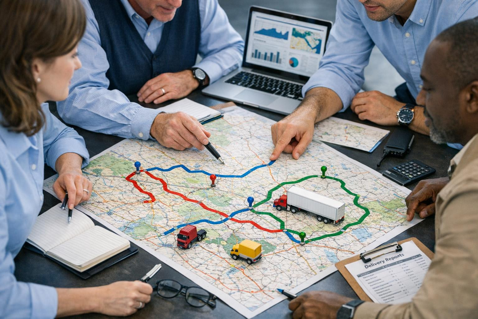 Transport logistics  is a strategic solution that combines precise   freight planning , efficient   freight management   and reliable   freight transport operat