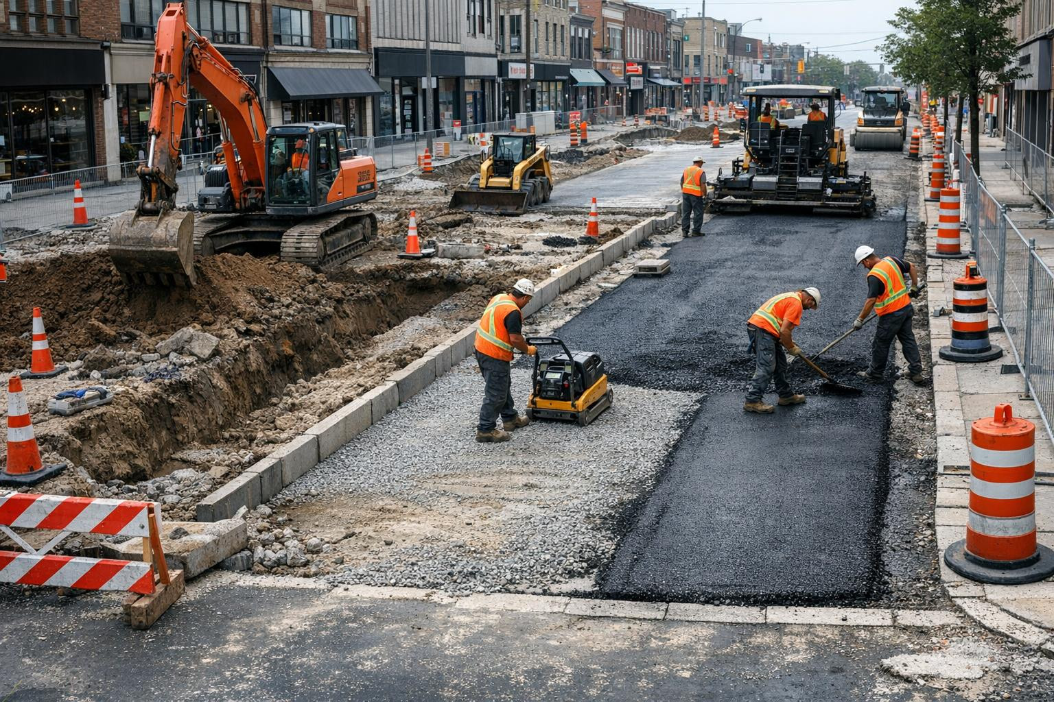Tänavate rekonstrueerimine — vastupidav lahendus aluspinna ettevalmistusest kuni teekatte valmimiseni 
  Tänavate rekonstrueerimine  tähendab terviklikku lähene