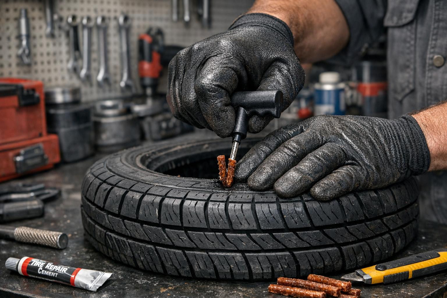 Safety and fast tyre repair that keeps you on track Type repair ...