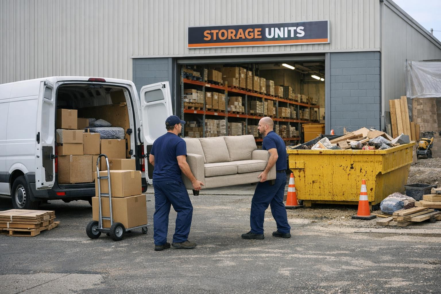 Kõikehõlmav logistikalahendus Ida-Virumaal  Ühendatud teenuste paketist saab täieliku ja selge vastuse kolimisele, transpordile, jäätmevedule, hoiustamisele ja 