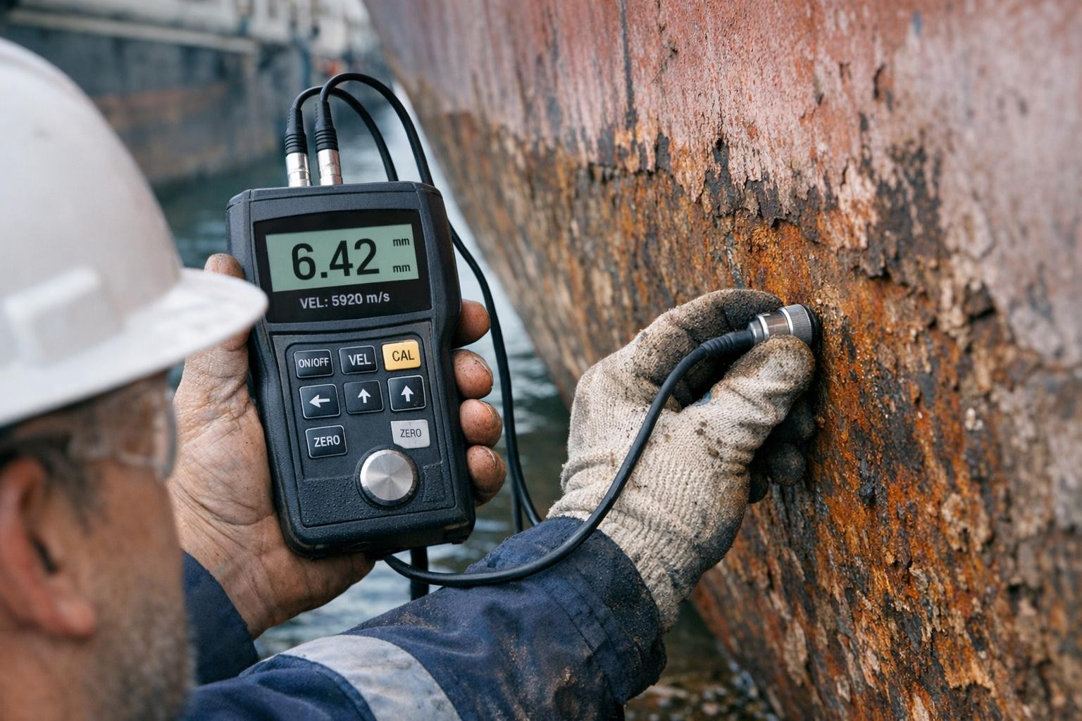Ultrasonic thickness measurements (UTM) provide a fast and reliable ...