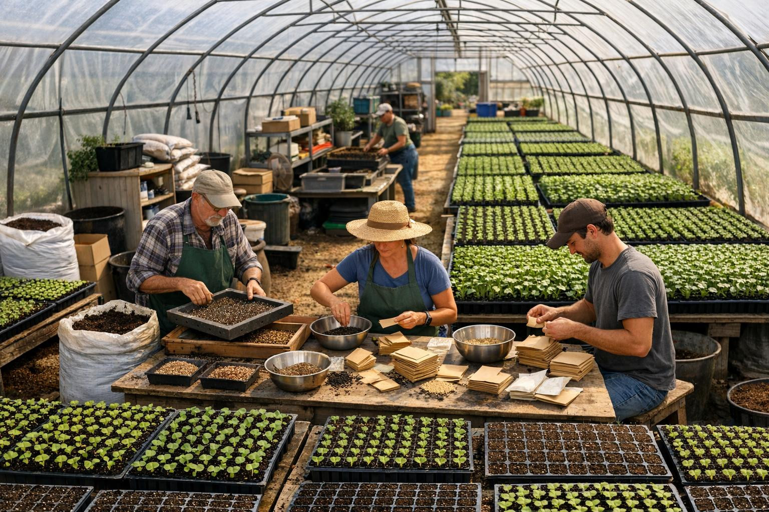 Professional nursery   ensures faster planting, better rooting and higher yields. Focusing on quality from seed to mature plantation, solutions are offered to b