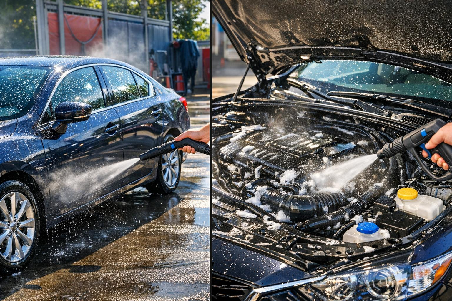 Too auto tagasi tehaselähedasse väljanägemisse   Väline autopesu  ja  mootori pesu  annavad sõidukile värske, hoolitsetud välimuse ning eemaldavad mustuse ka ra