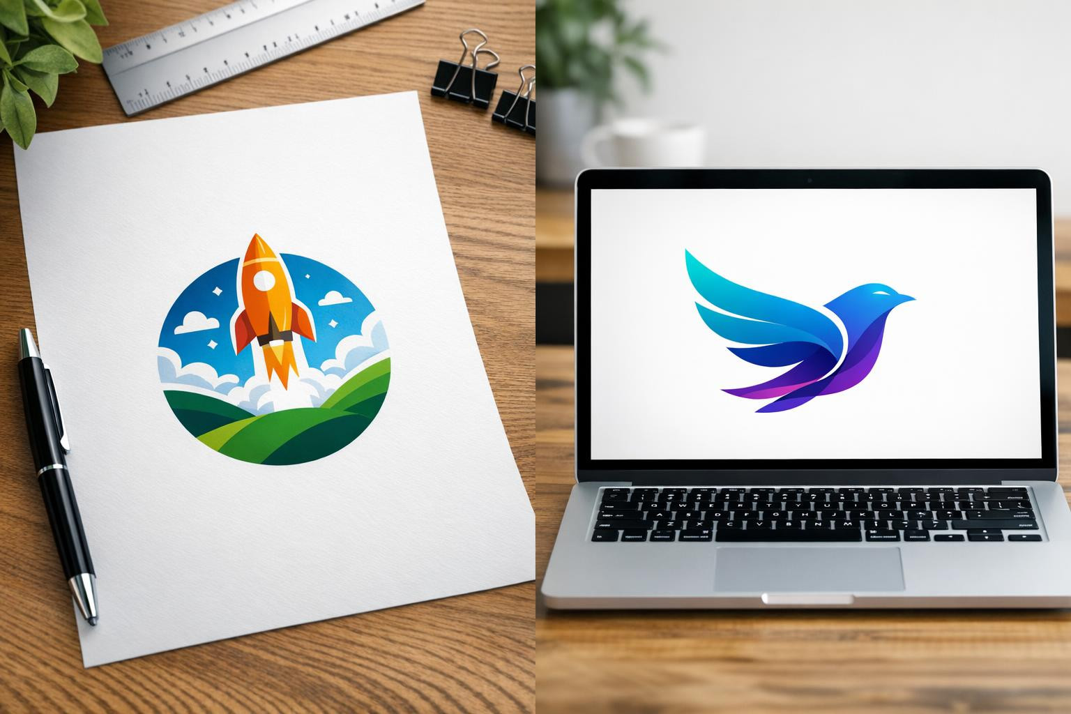 What is it and why it counts    < Vector-based logo  is a recognisable symbol created from clean drawings and scalable vector graphics that maintains sharpne