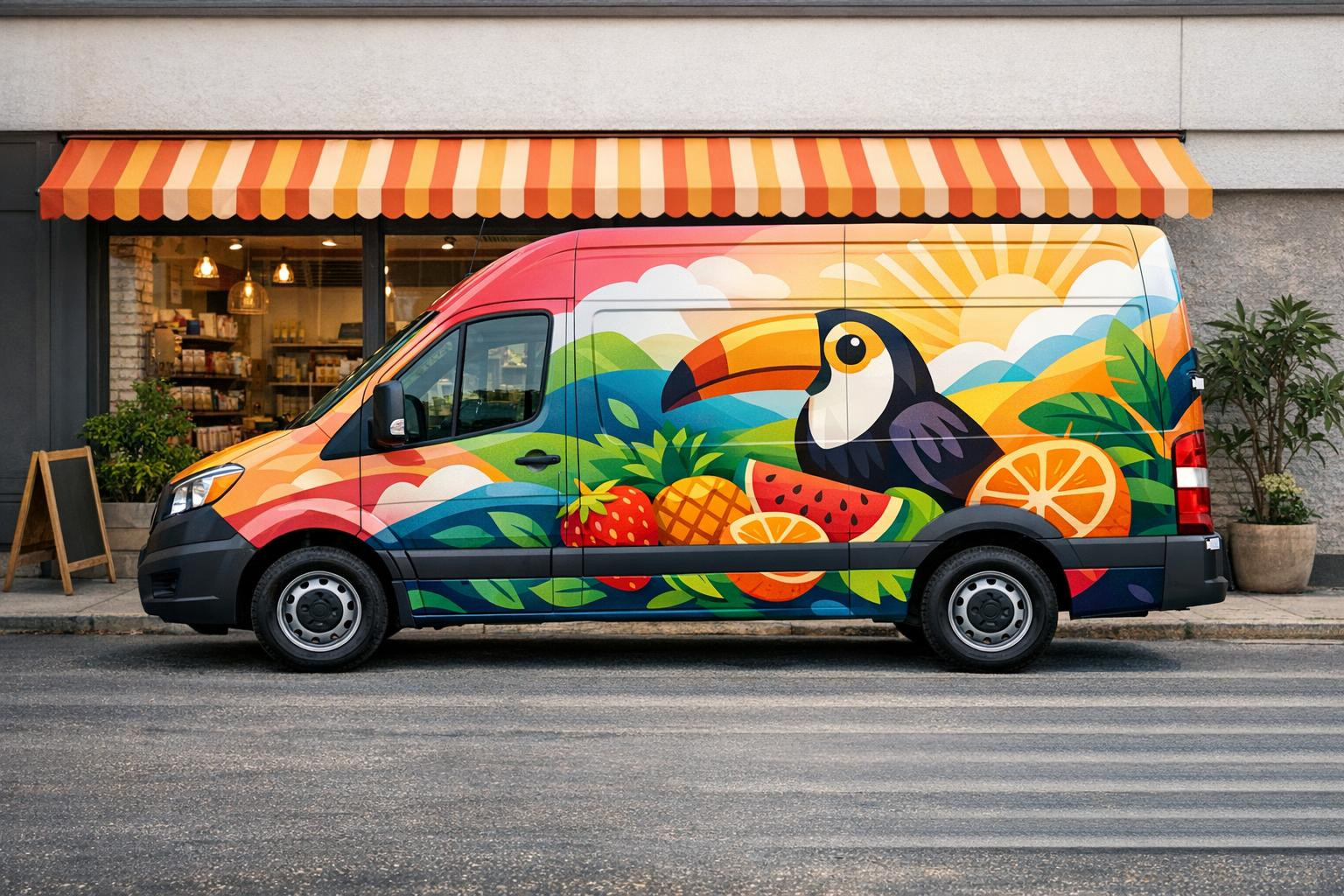 Vehicle stickers: mobile marketing that works 24/7    Vehicle stickers  give the company an outstanding, professional and measurable advertising opportunity. Ad