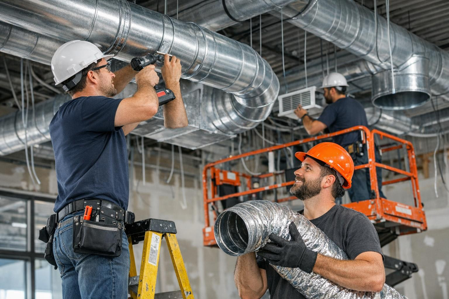 Professional ventilation installation  provides clean, healthy and energy-saving indoor air for both new constructions and renovation. If the aim is to improve 