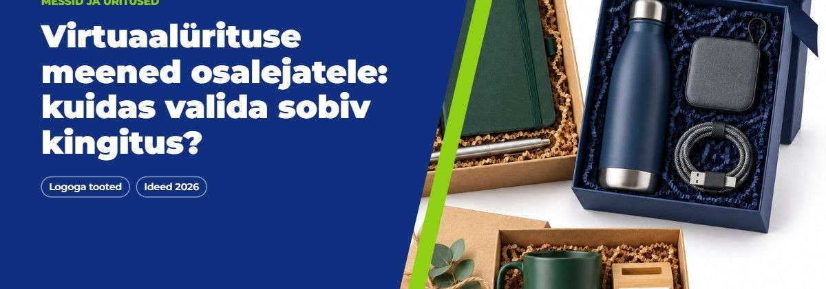 Virtuaalüritusel ei saa osalejatele kingitust kätte anda ega seda koos avada. Hästi valitud füüsiline meene toob aga osa ürituse kogemusest osaleja koju või töö