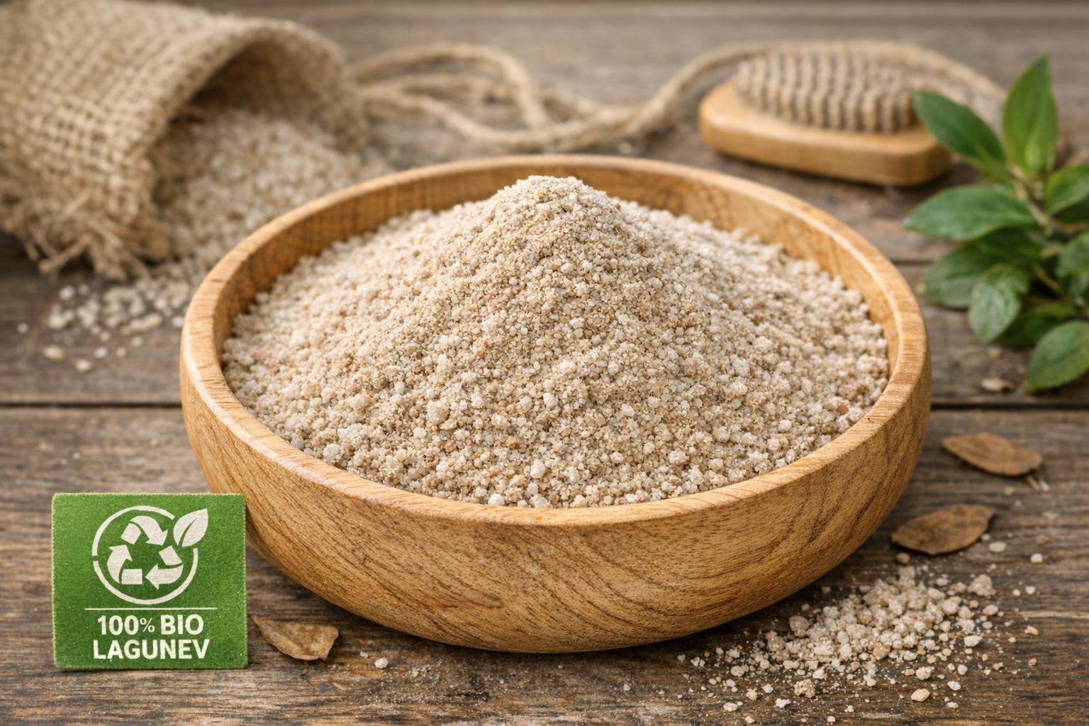 VOLKOS natural biodegradable sand  is made entirely of natural materials to provide reliable fragrance control and simple utilization. Suitable for everyday use