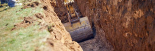 Vundamenditööd:  Ehitusplatside ettevalmistamine ja vundamendiaukude kaevamine