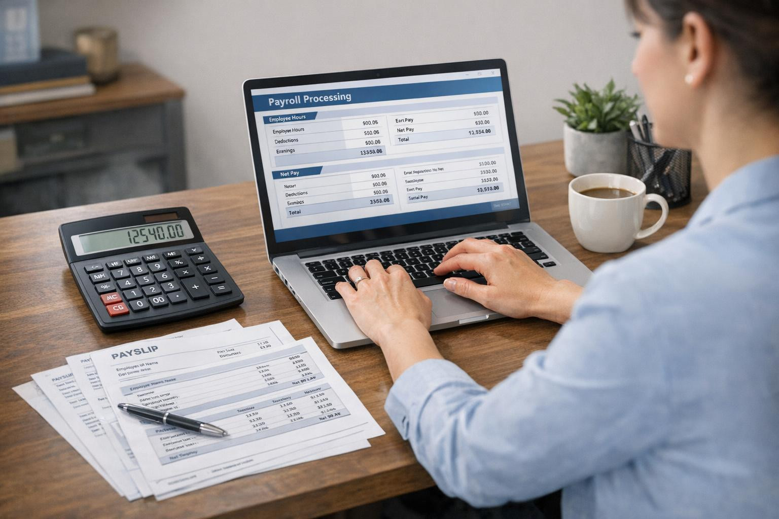 Why payroll management is important for your company    < Wage management  ensures that payroll accounting is running smoothly, payroll payments are made on 
