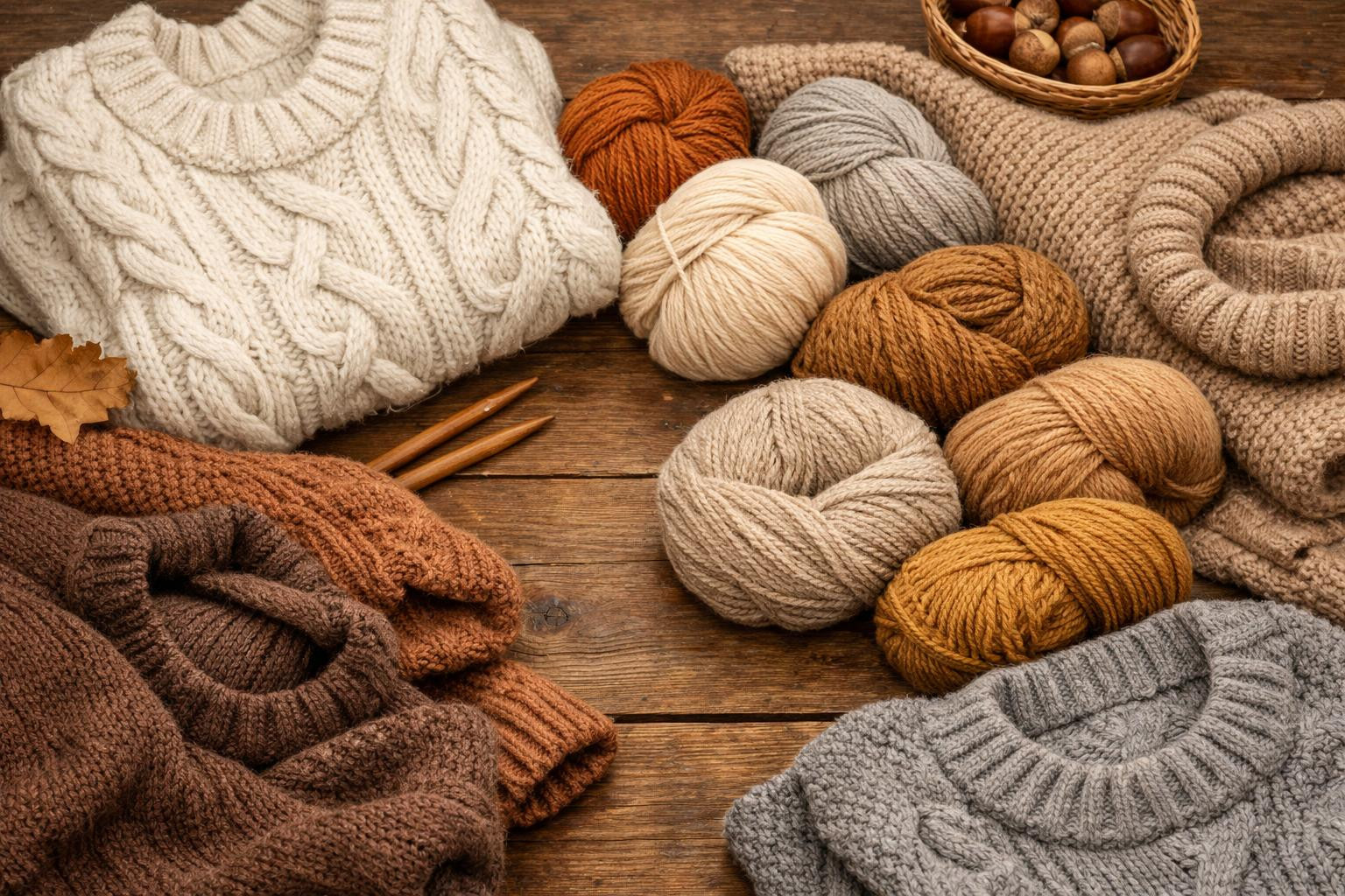 Knitted clothing combines timeless style and practicality, providing heat and comfort every season. Manually woven models are made with carefully selected wool 