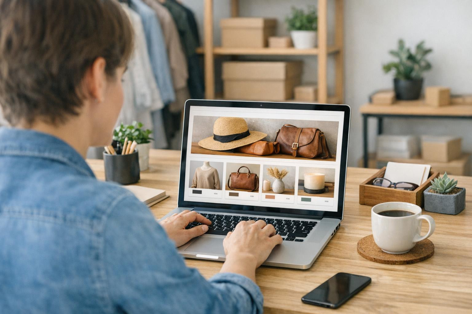 Functional website  and converting  e-store  give the company visibility and sales capacity, while safe  hosting  and continuous  website care  ensure unconcern