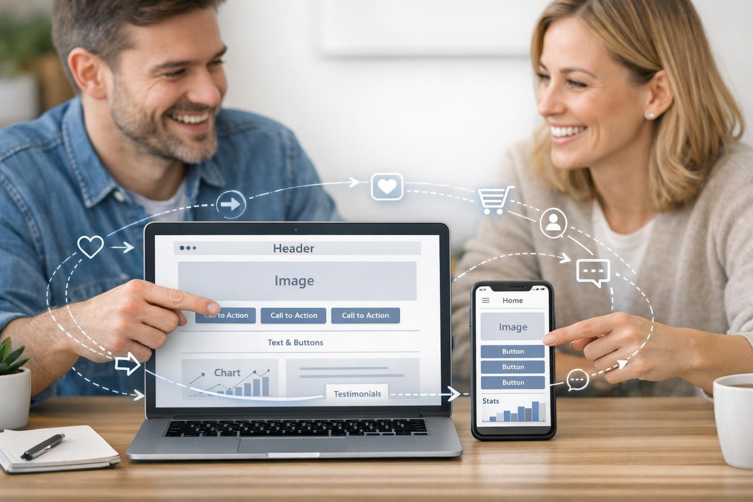 Web development  and  mobile applications development  are not just a code – they are an opportunity to grow sales, improve user satisfaction and create a relia