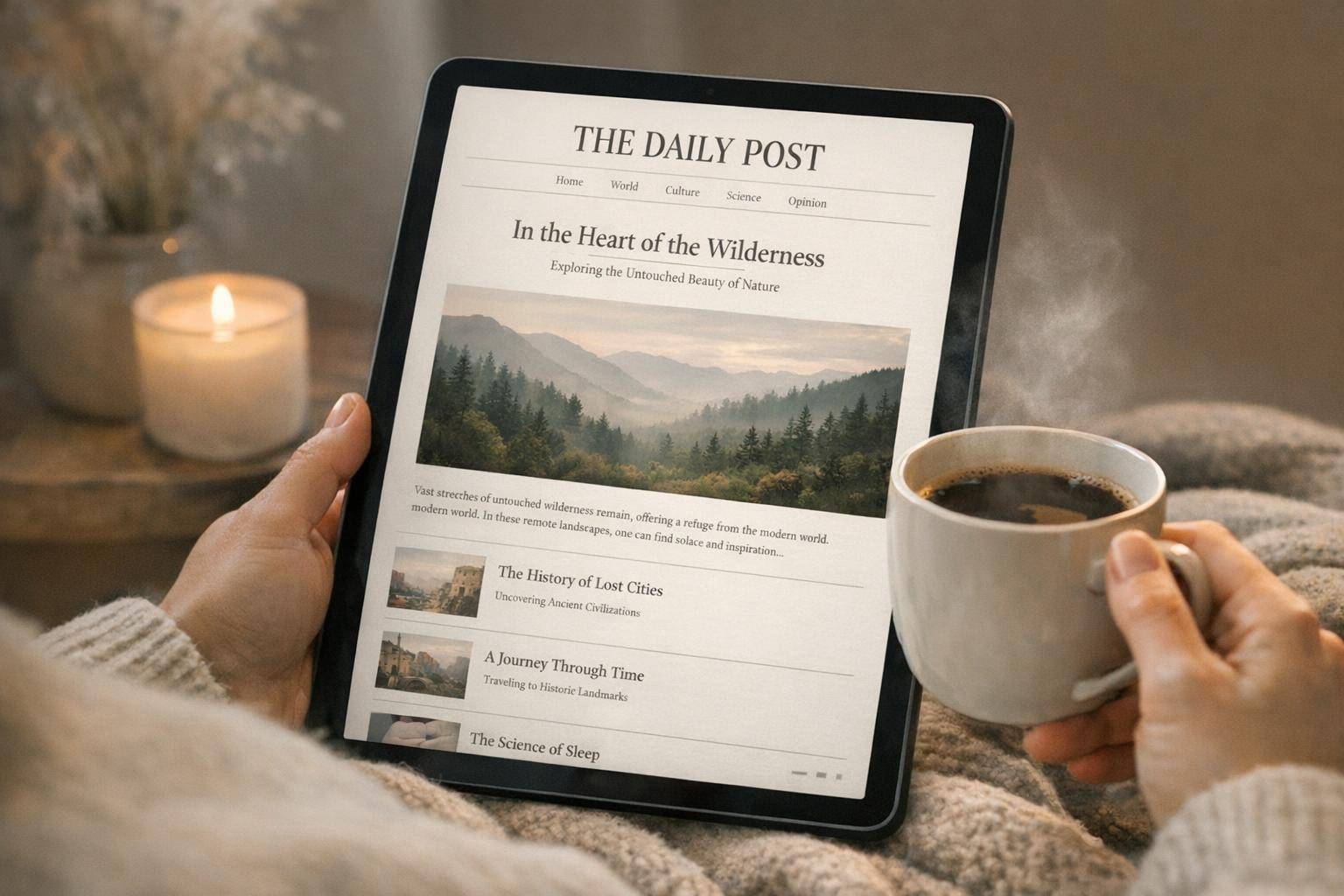 Every day, a new online publication that selectively provides ...