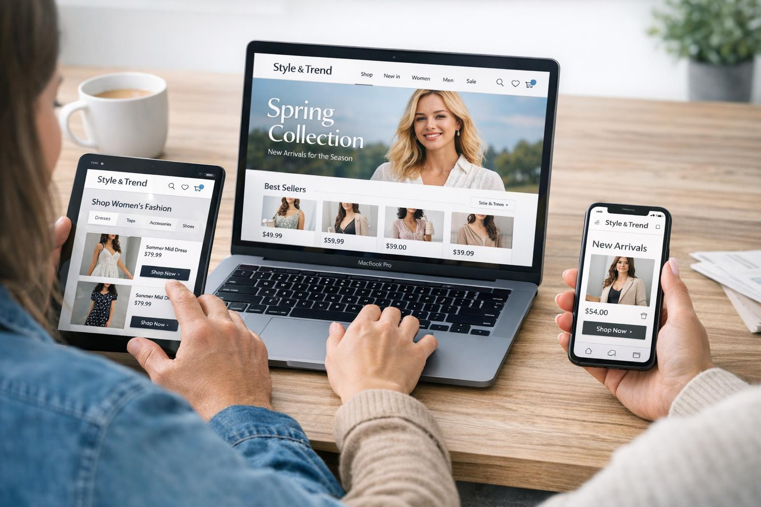 Results-oriented web solutions combining modern user experience, ...