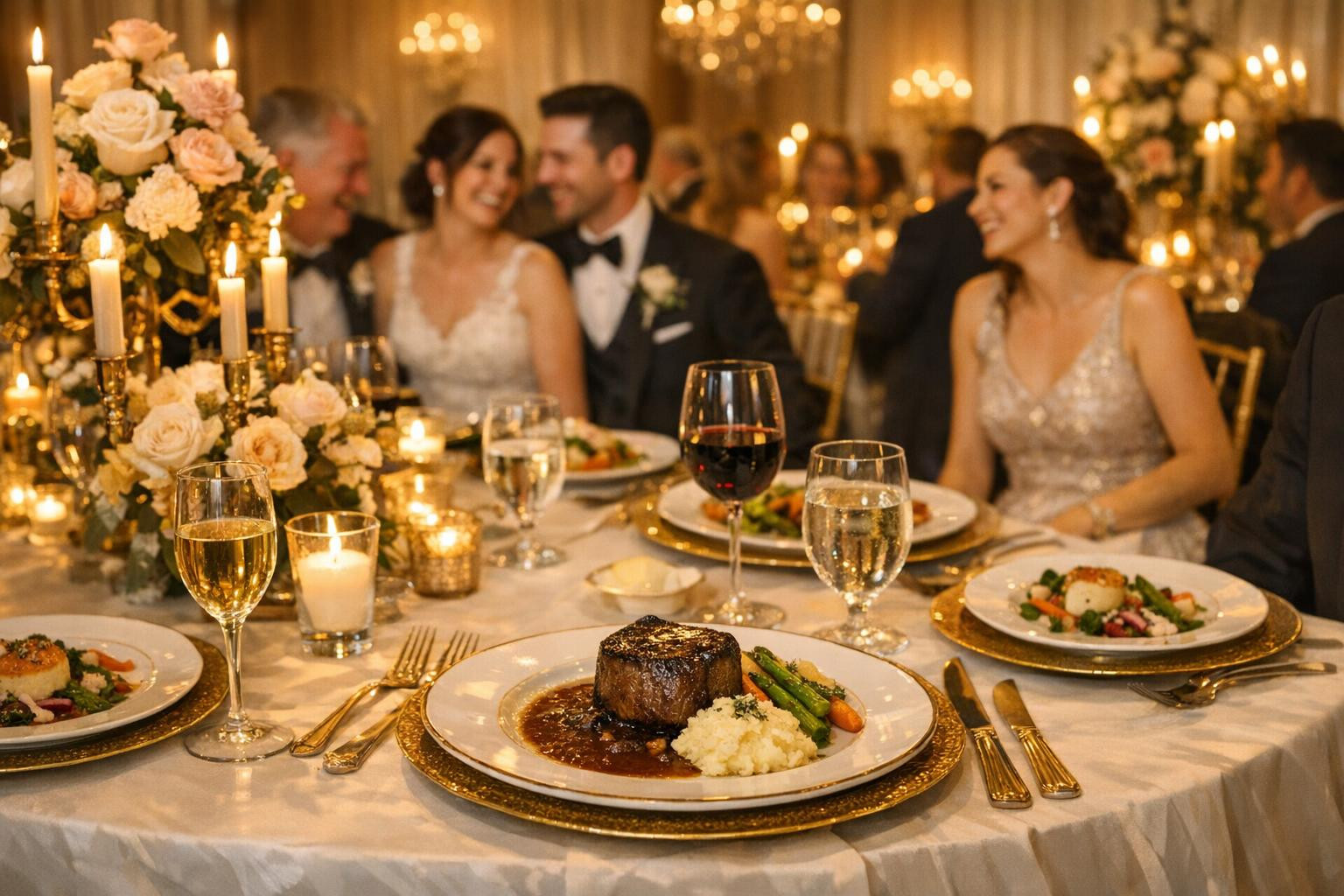 Food for weddings and parties, which makes the day unconcerned ...