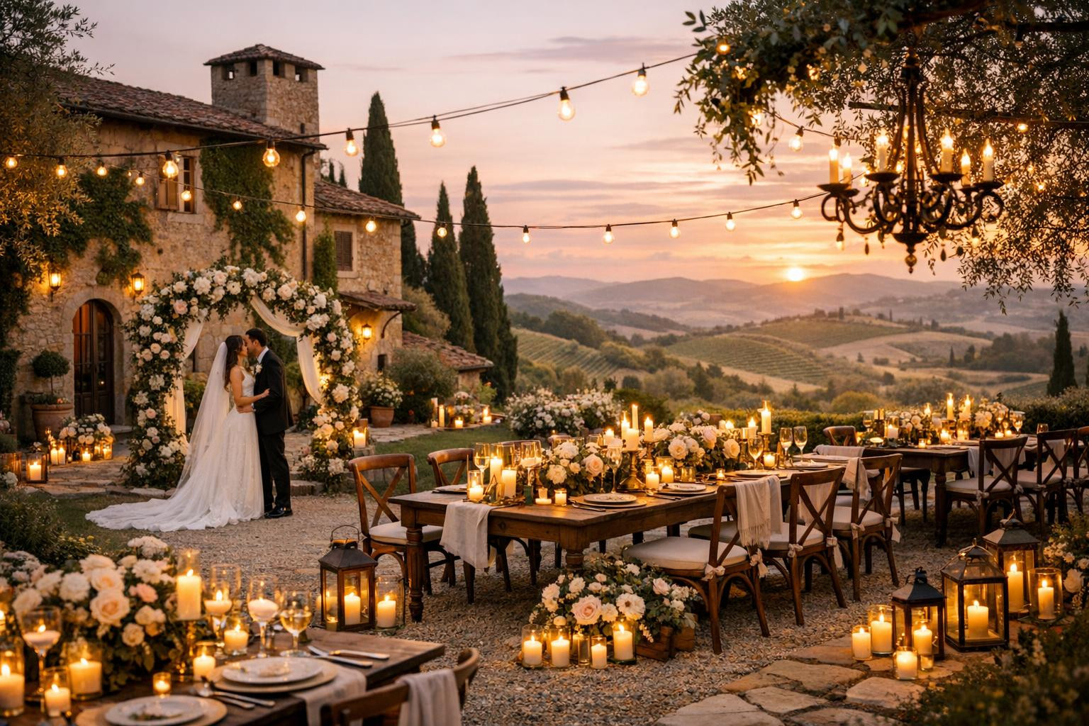 Dream destination wedding that takes place painlessly     Destination wedding  in Italy combines romance, taste experience and timeless beauty - without logisti