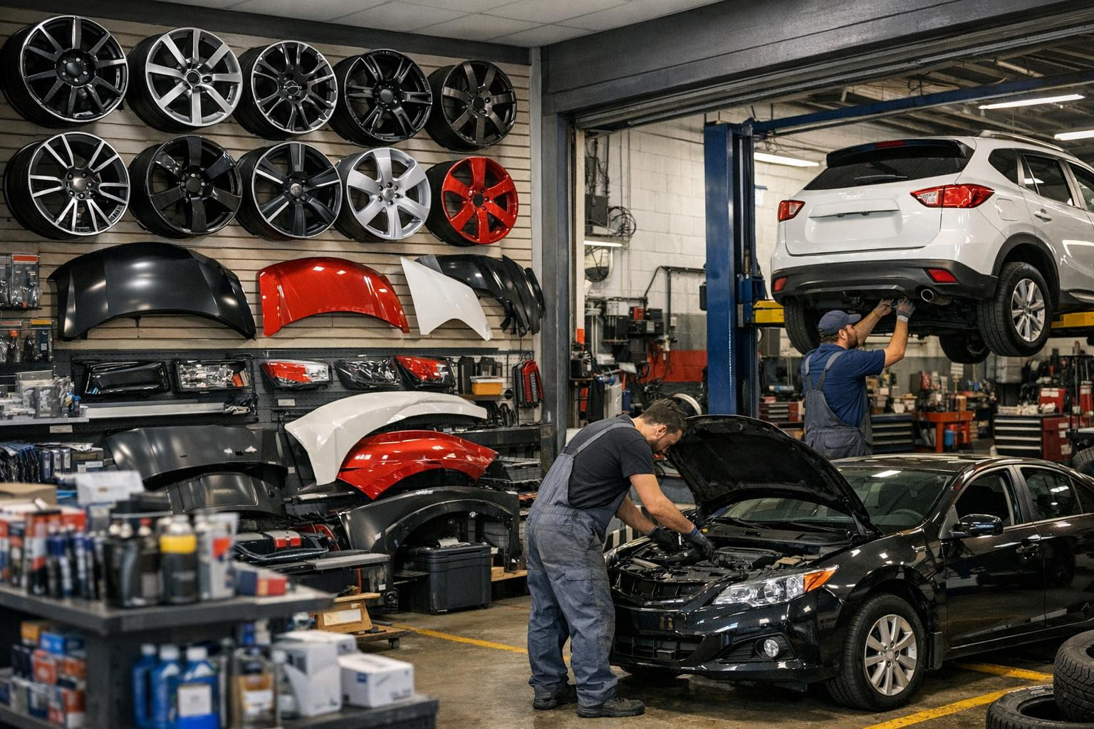 All that is needed for safe and stylish driving: wheels, tyre work, installation and body parts     Wide range wheels ,   body parts   and special  motorcycle p