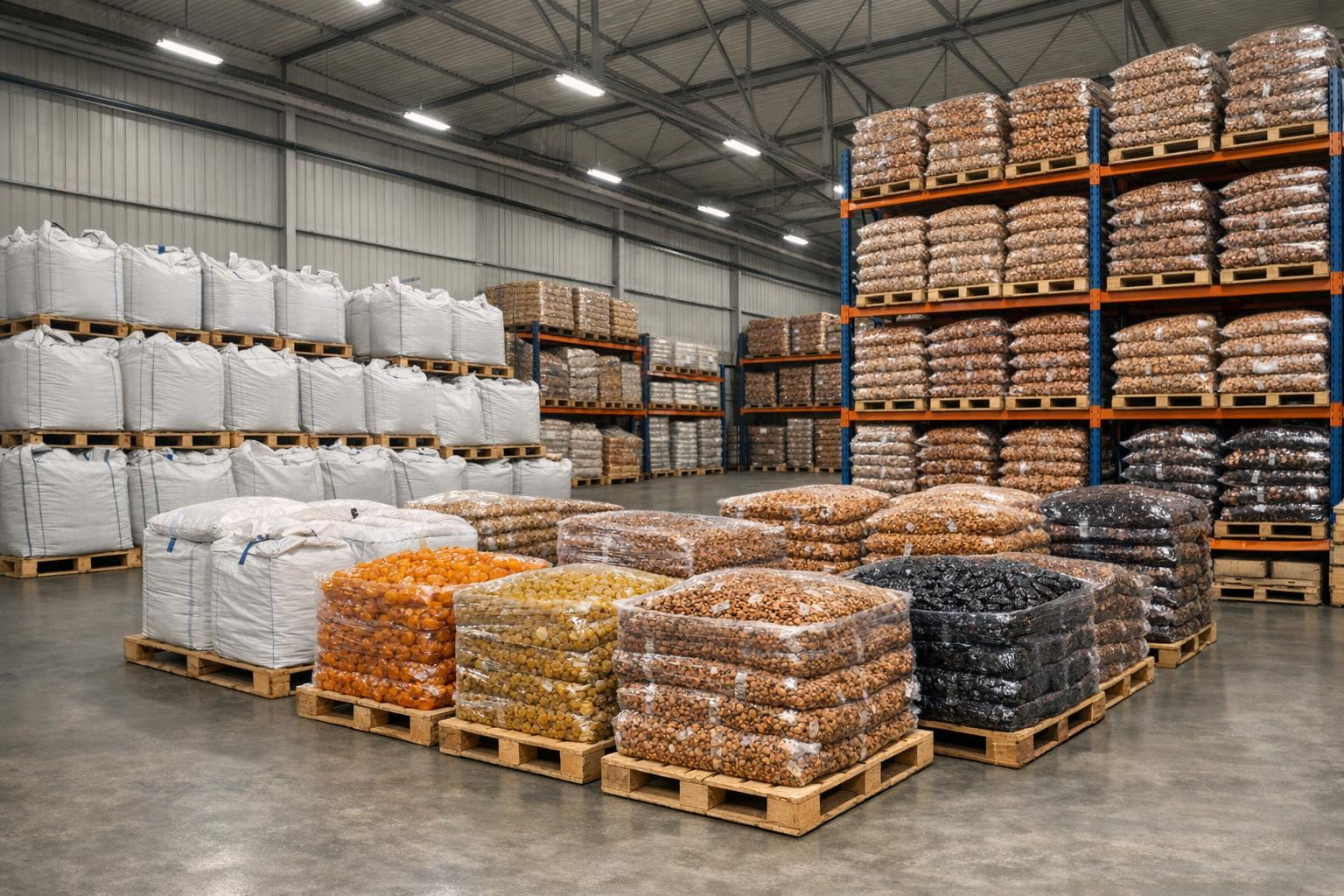 Wholesale of nuts and dried fruits provides reliable, high quality ...